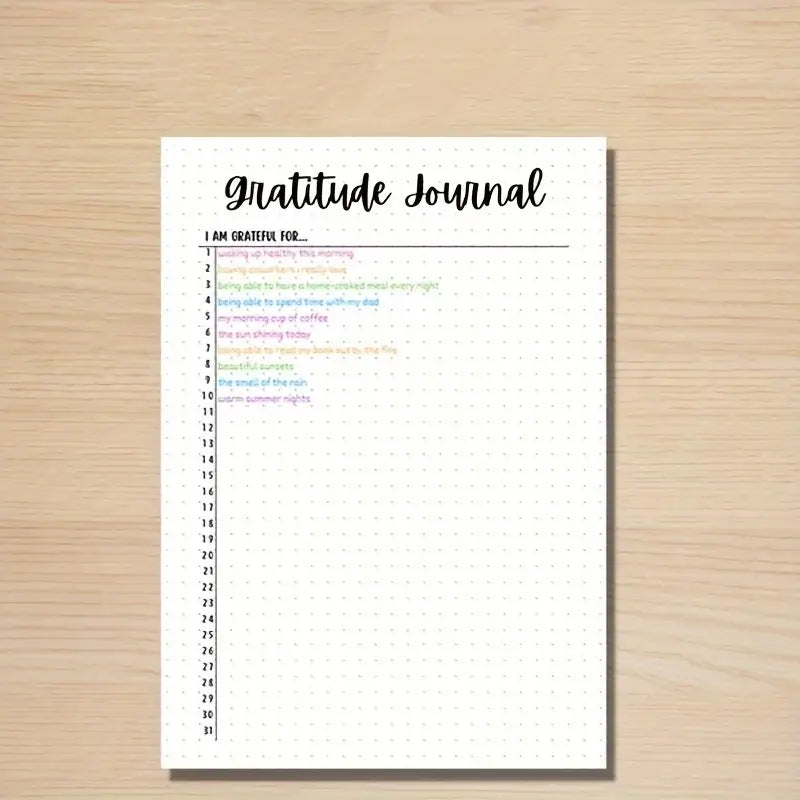 Gratitude Sheets