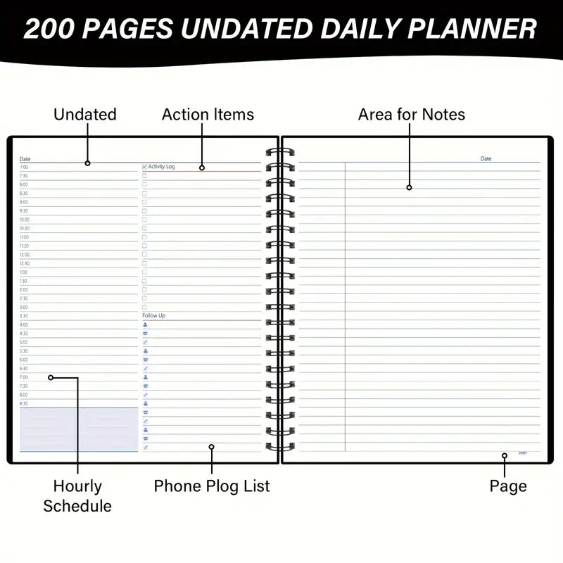 Daily Planner Undated