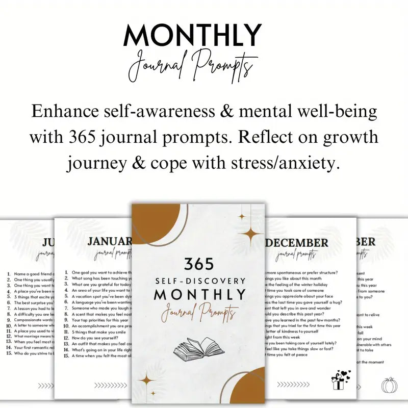 365 Daily Self-Discovery Journal