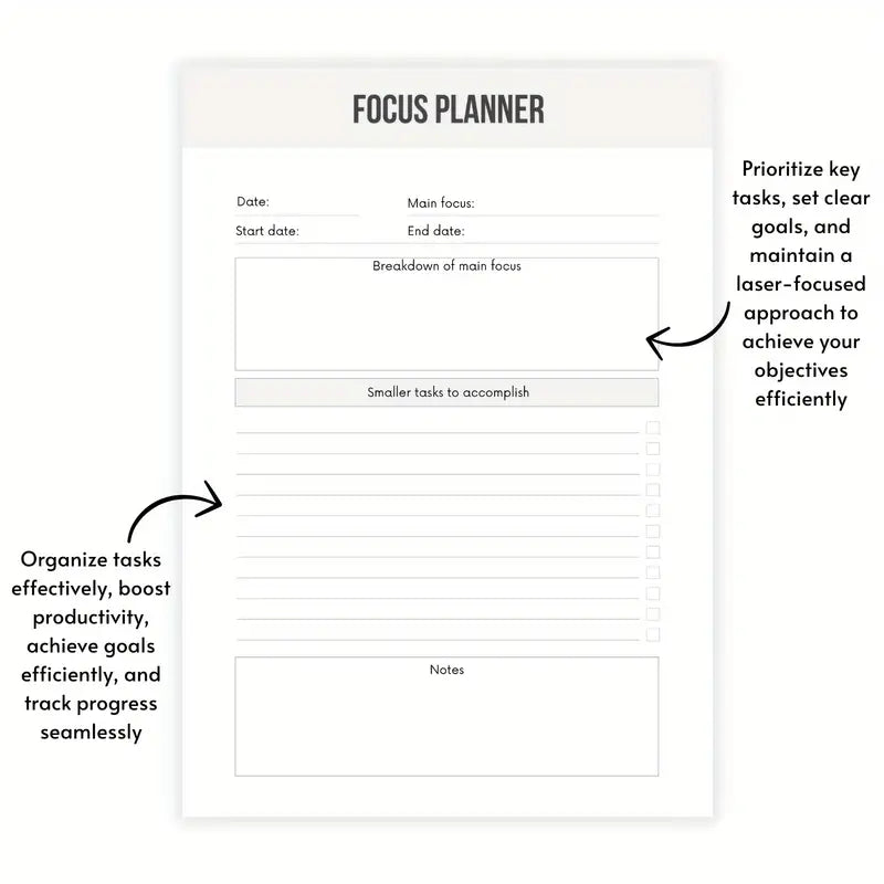 Focus Planner